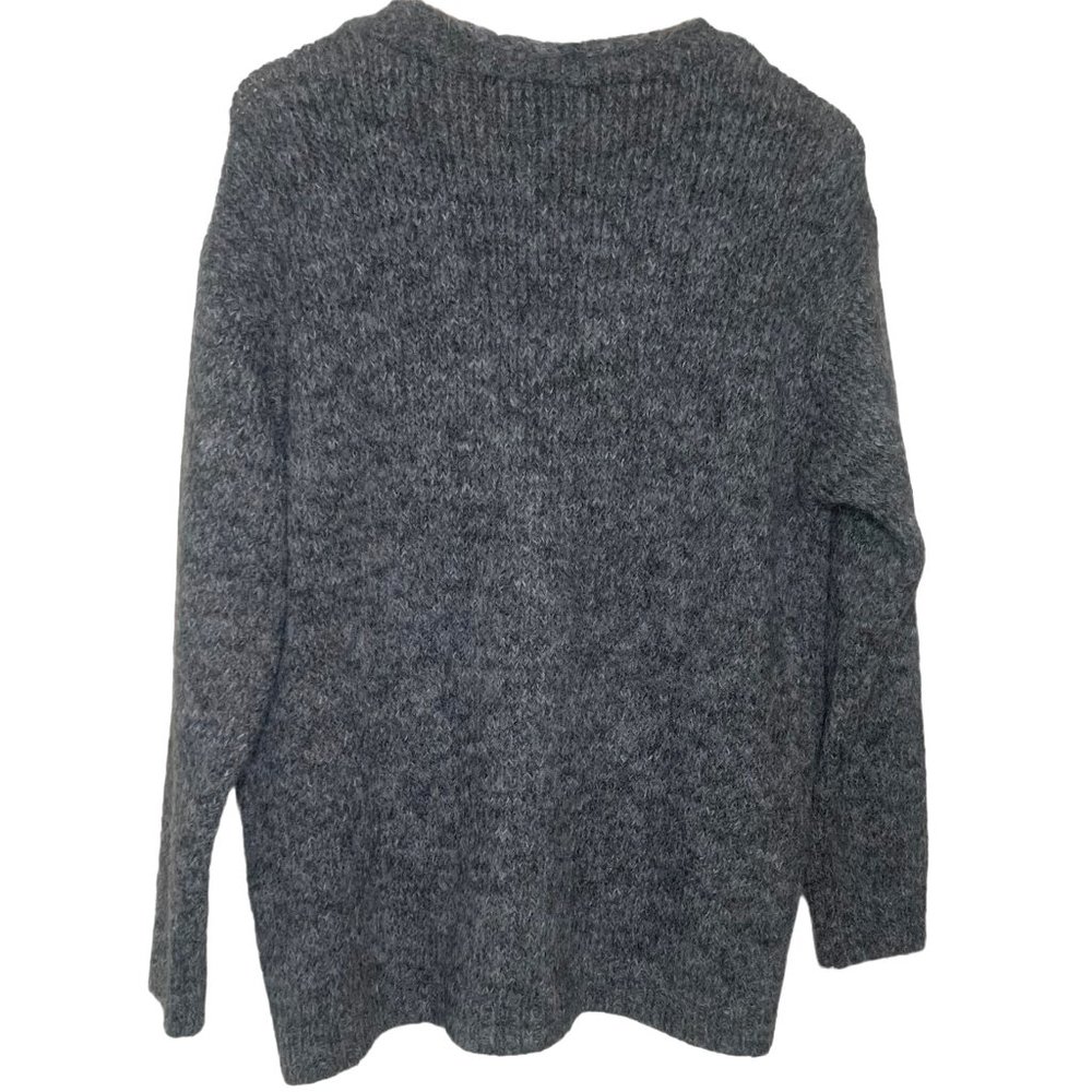 COZY GRAY LONG POCKET CARDIGAN - ZARA - Picture 10 of 10